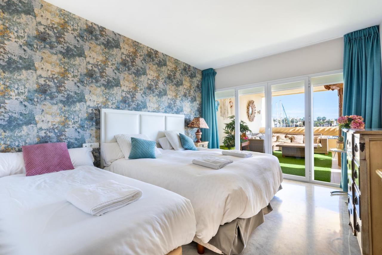 Wintowinrentals Luxury And Sea View Inside Puerto Marina Benalmádena Exteriör bild
